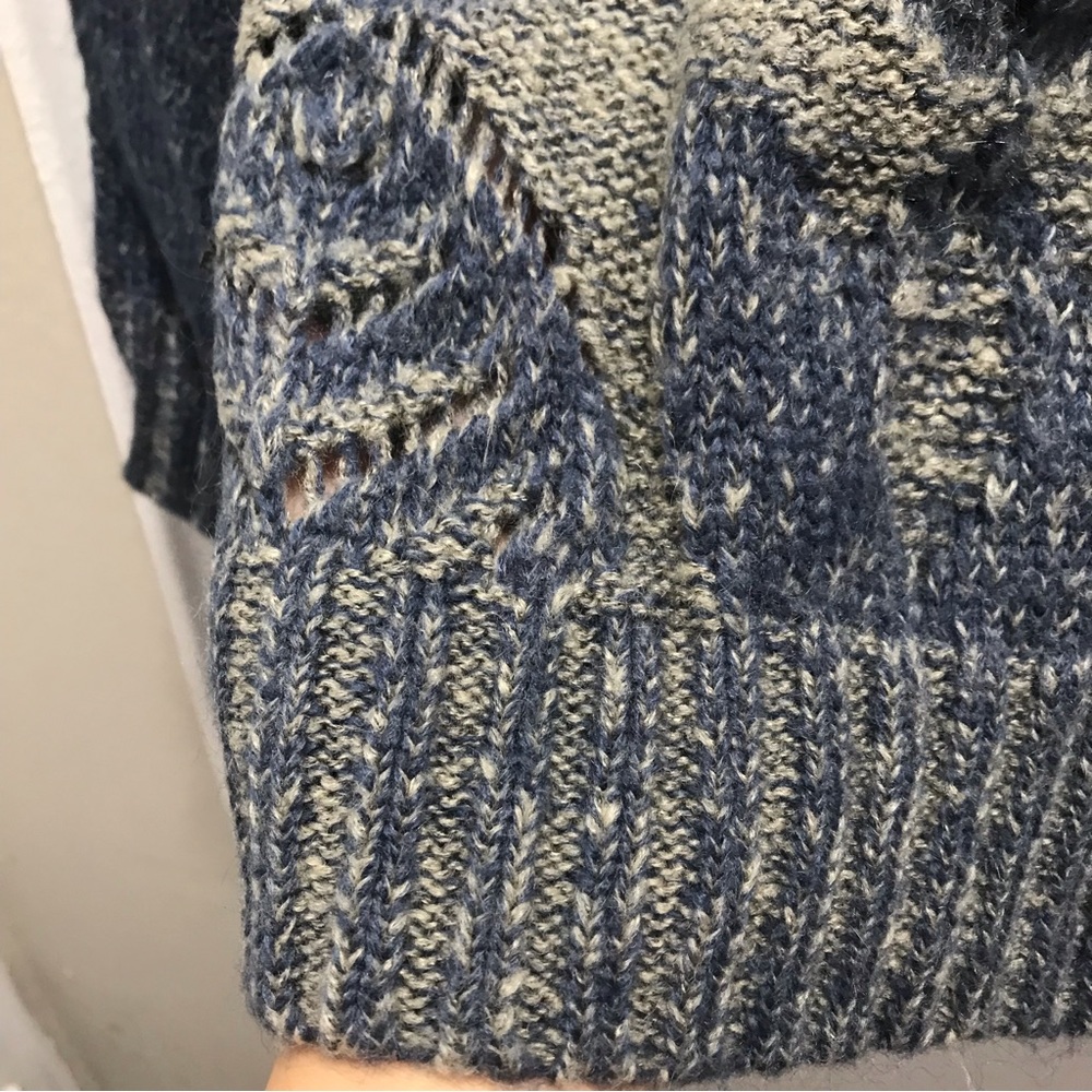 Anthropologie Folk by Hansel from Basel mohair blend knit sweater oversi… - Picture 8 of 10